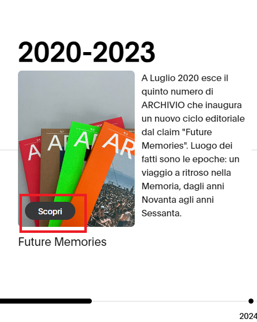 immagine modulo timeline scopri