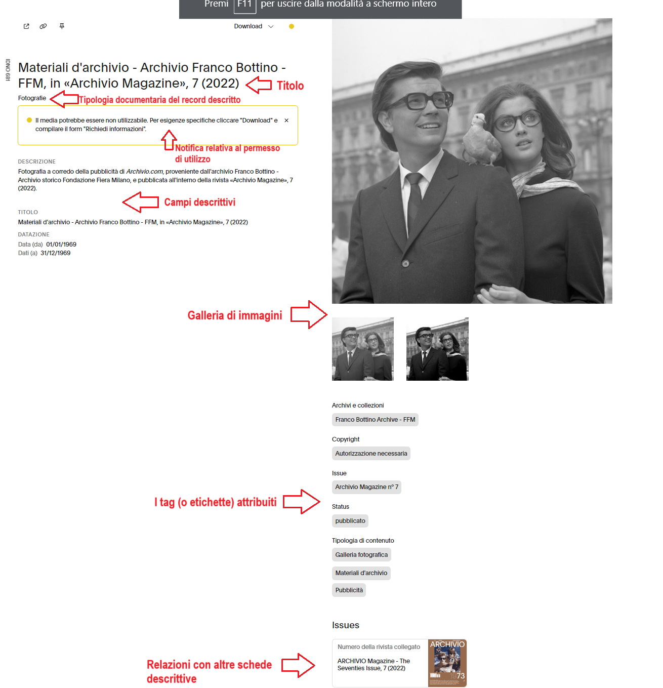 immagine metadati scheda