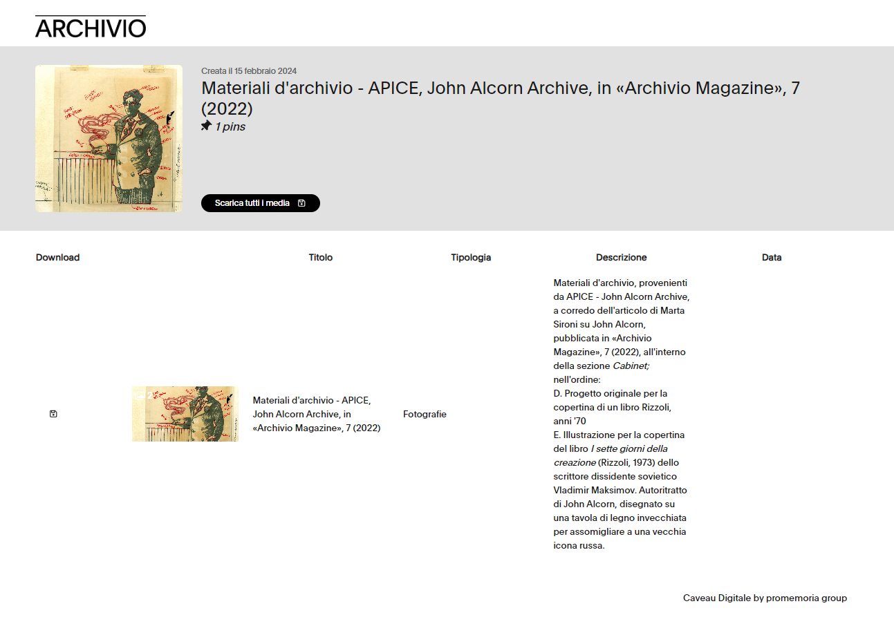 immagine visualizzazione contenuti