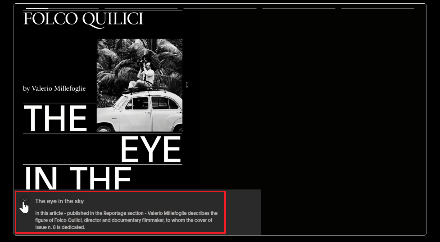 immagine modulo stories didascalia